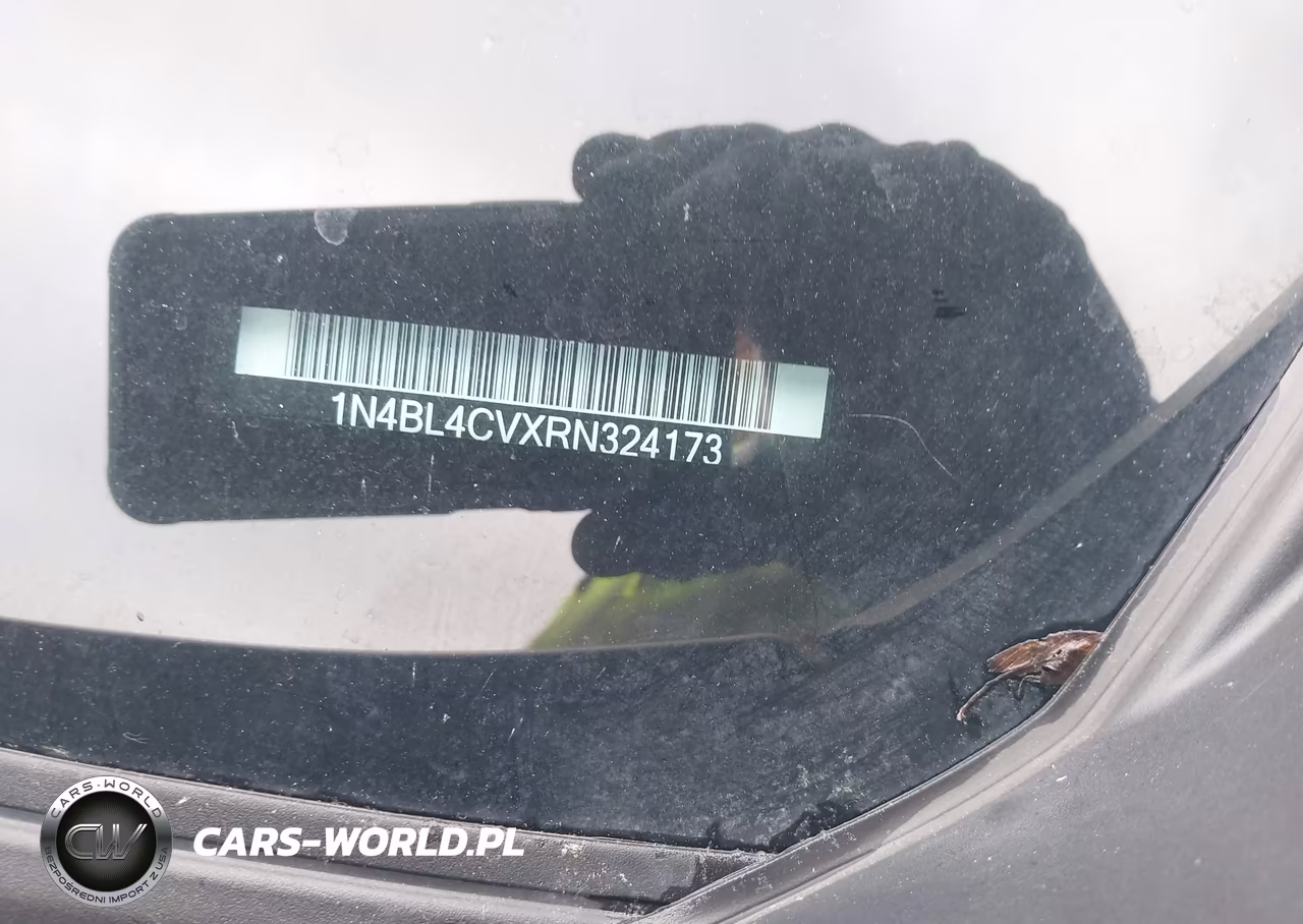 2024 Nissan Altima Sr Fwd VIN:1N4BL4CVXRN324173 - 17