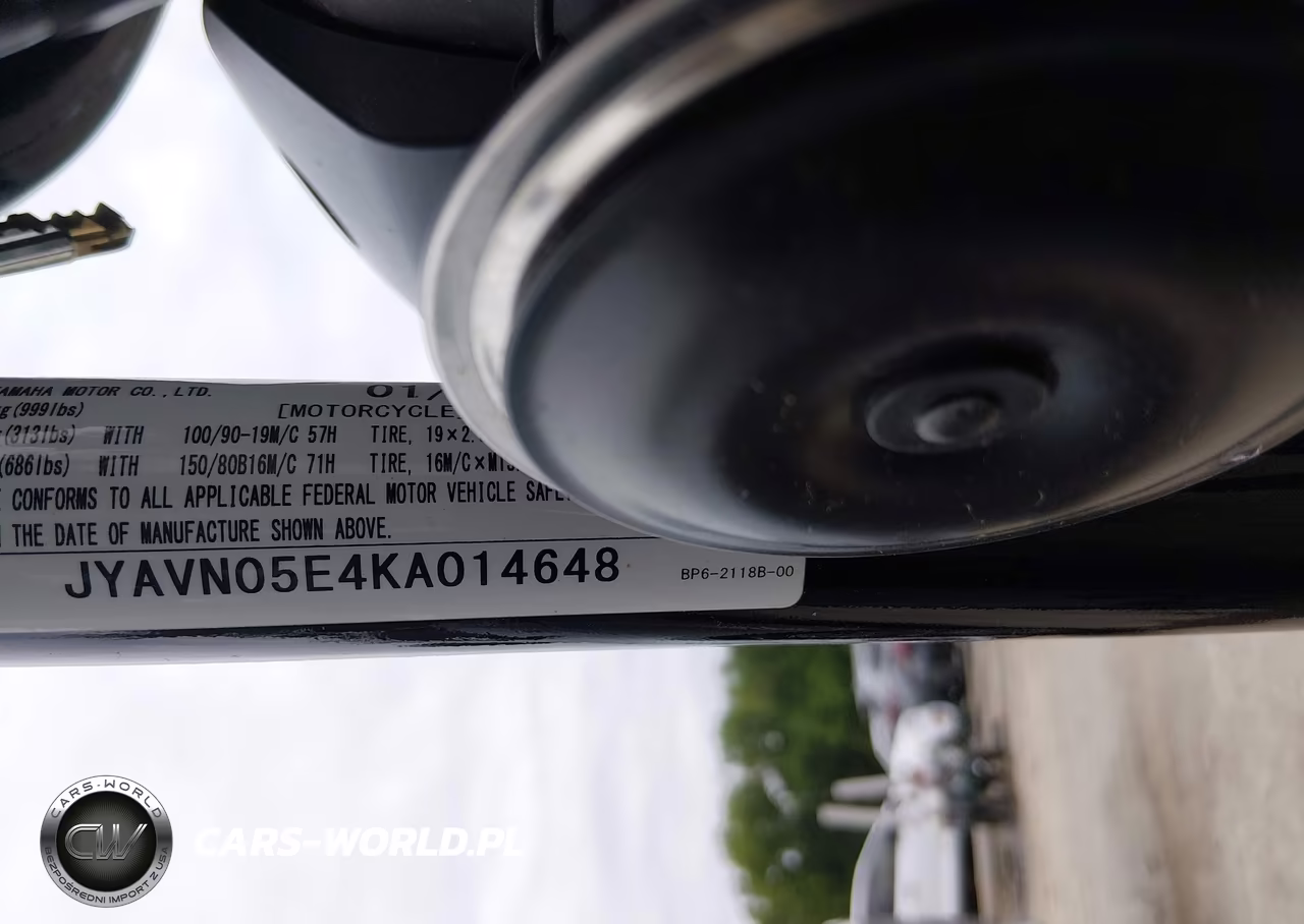 2019 Yamaha Xvs950 Cu-Cuc VIN:JYAVN05E4KA014648 - 10