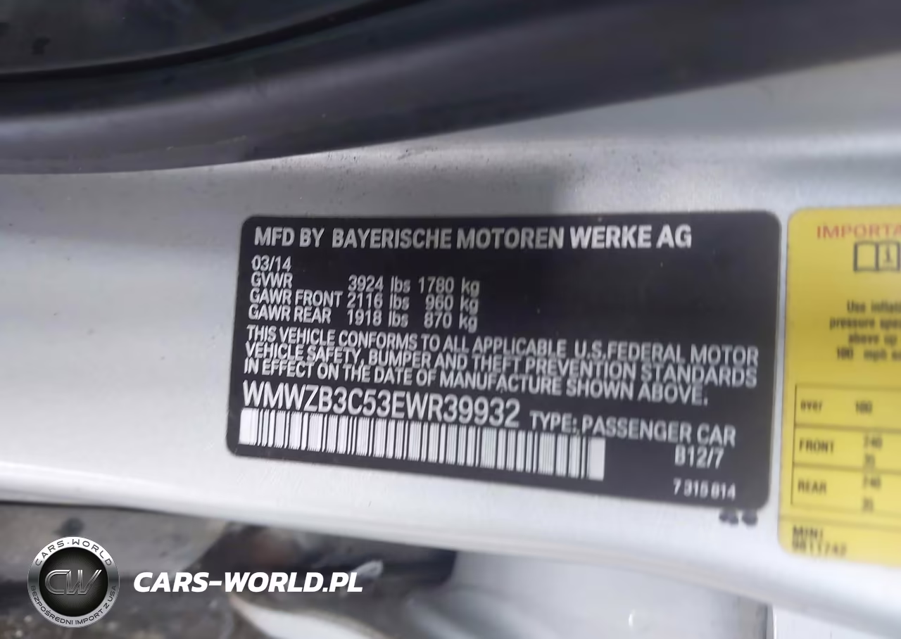 2014 Mini Countryman Cooper VIN:WMWZB3C53EWR39932 - 9