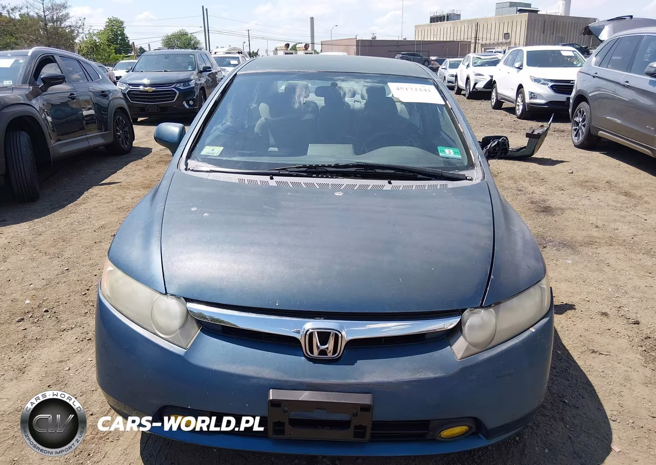 2007 Honda Civic Lx VIN:2HGFA15577H506126 - 12