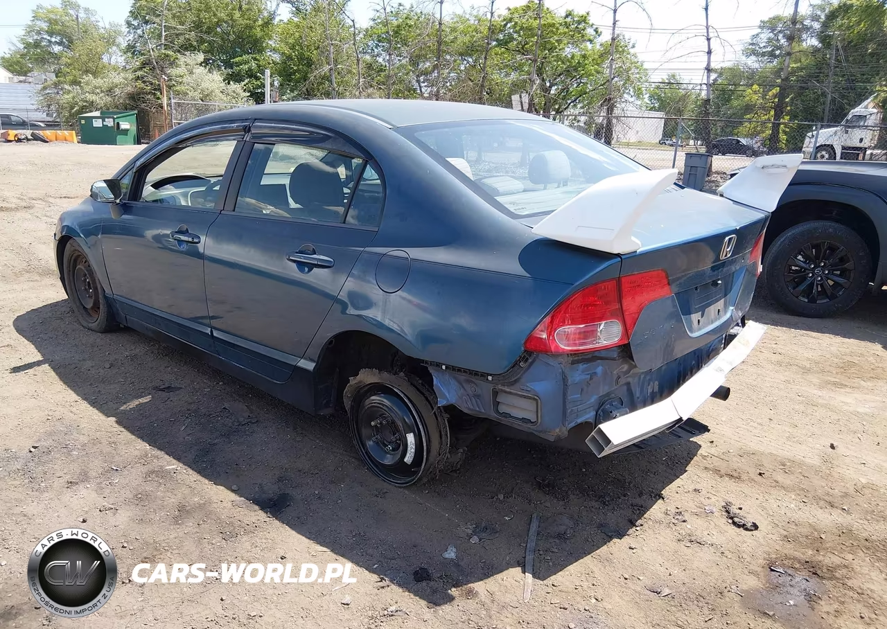 2007 Honda Civic Lx VIN:2HGFA15577H506126 - 3