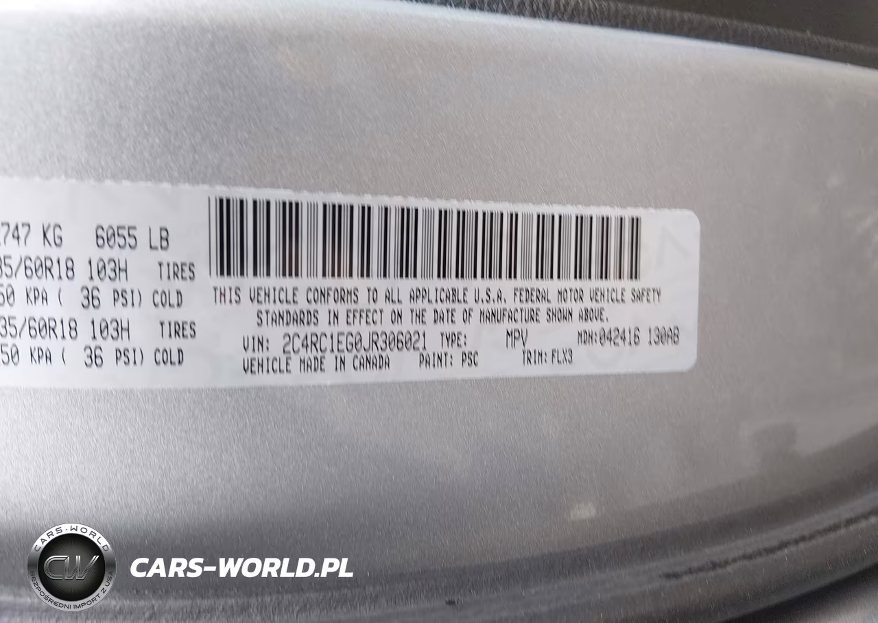 2018 Chrysler Pacifica Touring L Plus VIN:2C4RC1EG0JR306021 - 9