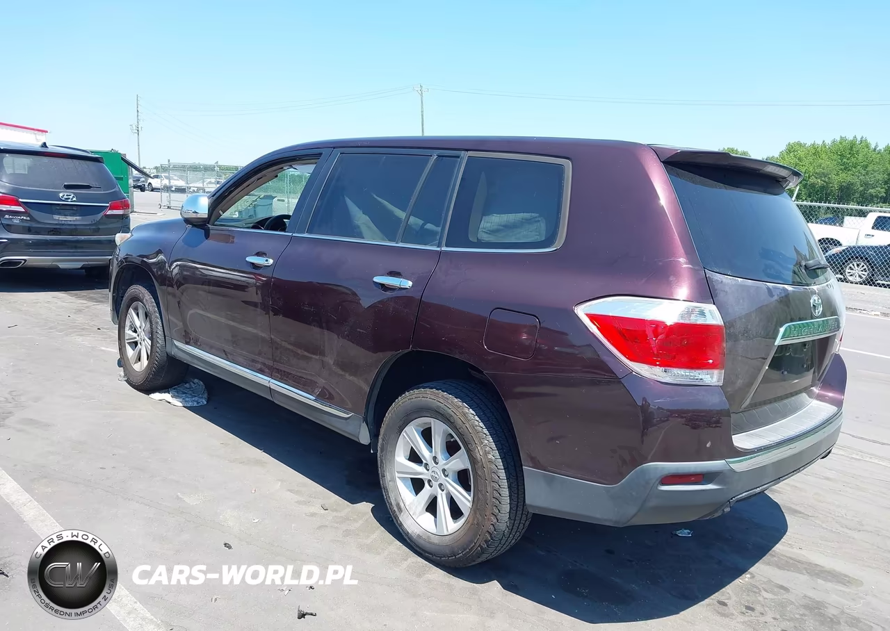 2013 Toyota Highlander VIN:5TDZA3EH2DS031712 - 3