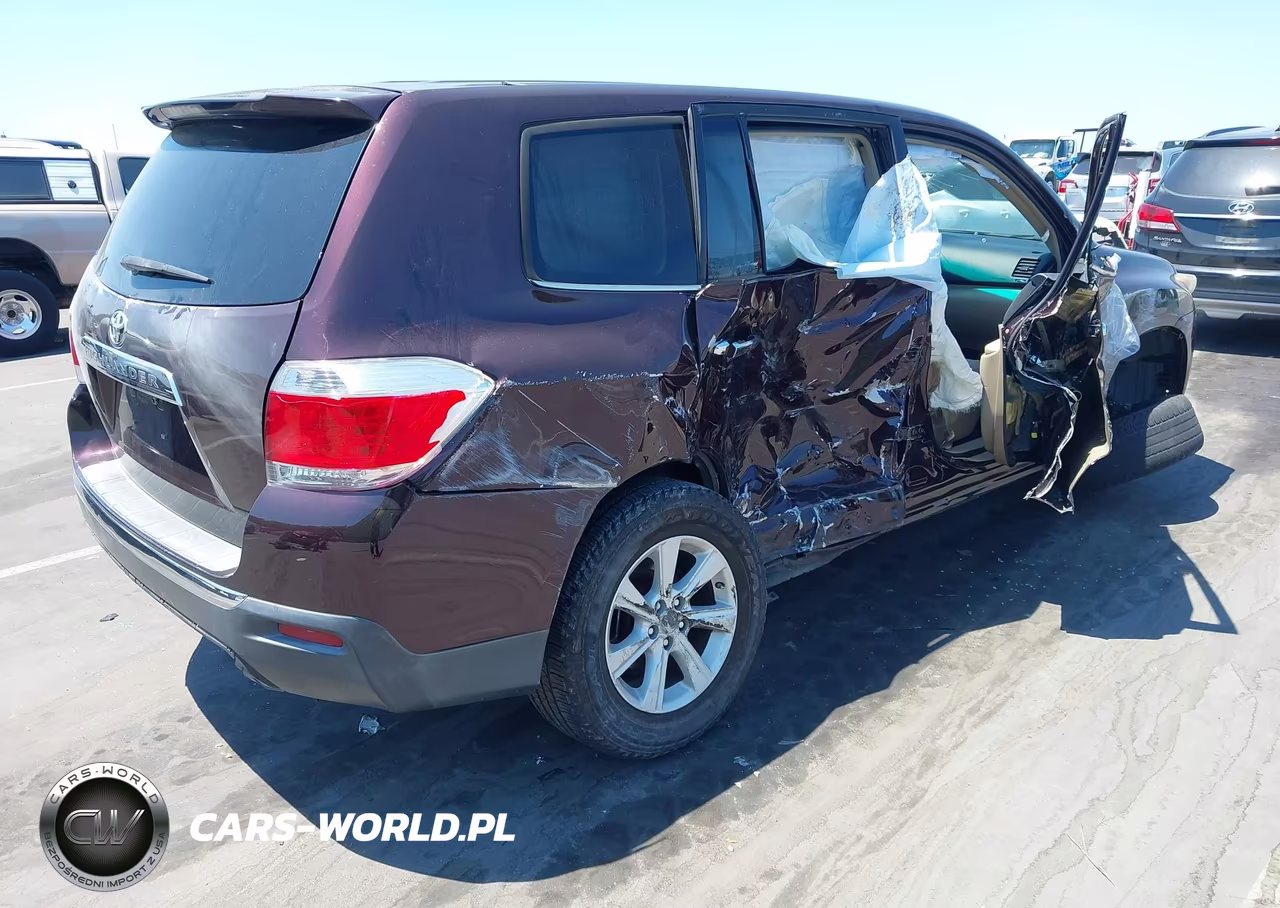 2013 Toyota Highlander VIN:5TDZA3EH2DS031712 - 4