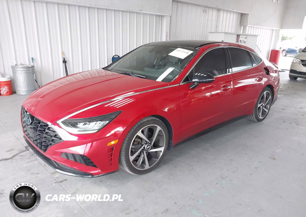 2021 Hyundai Sonata Sel Plus VIN:5NPEJ4J23MH133015 - 2