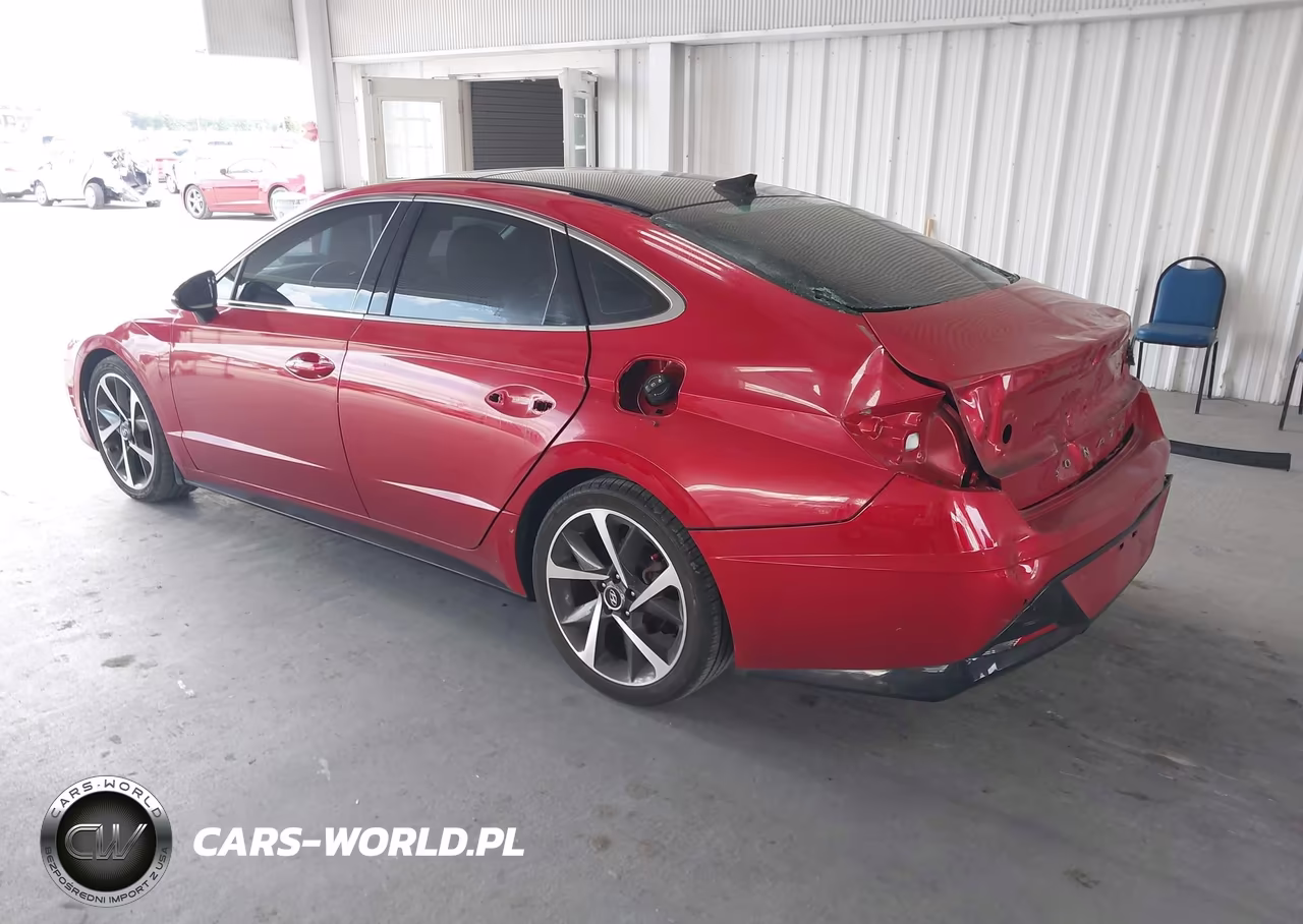 2021 Hyundai Sonata Sel Plus VIN:5NPEJ4J23MH133015 - 3