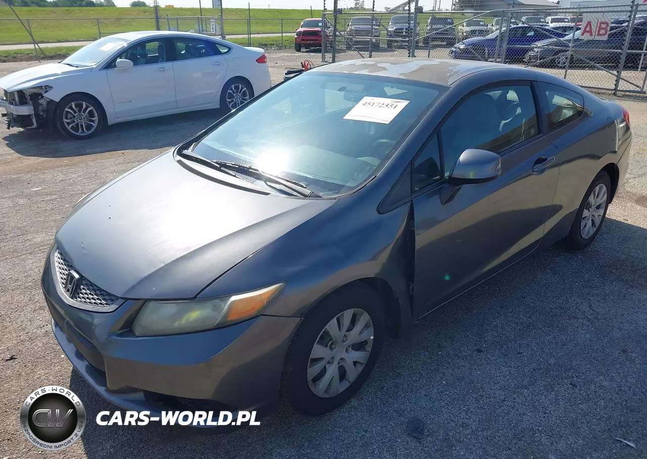 2012 Honda Civic Lx VIN:2HGFG3B58CH527687 - 2