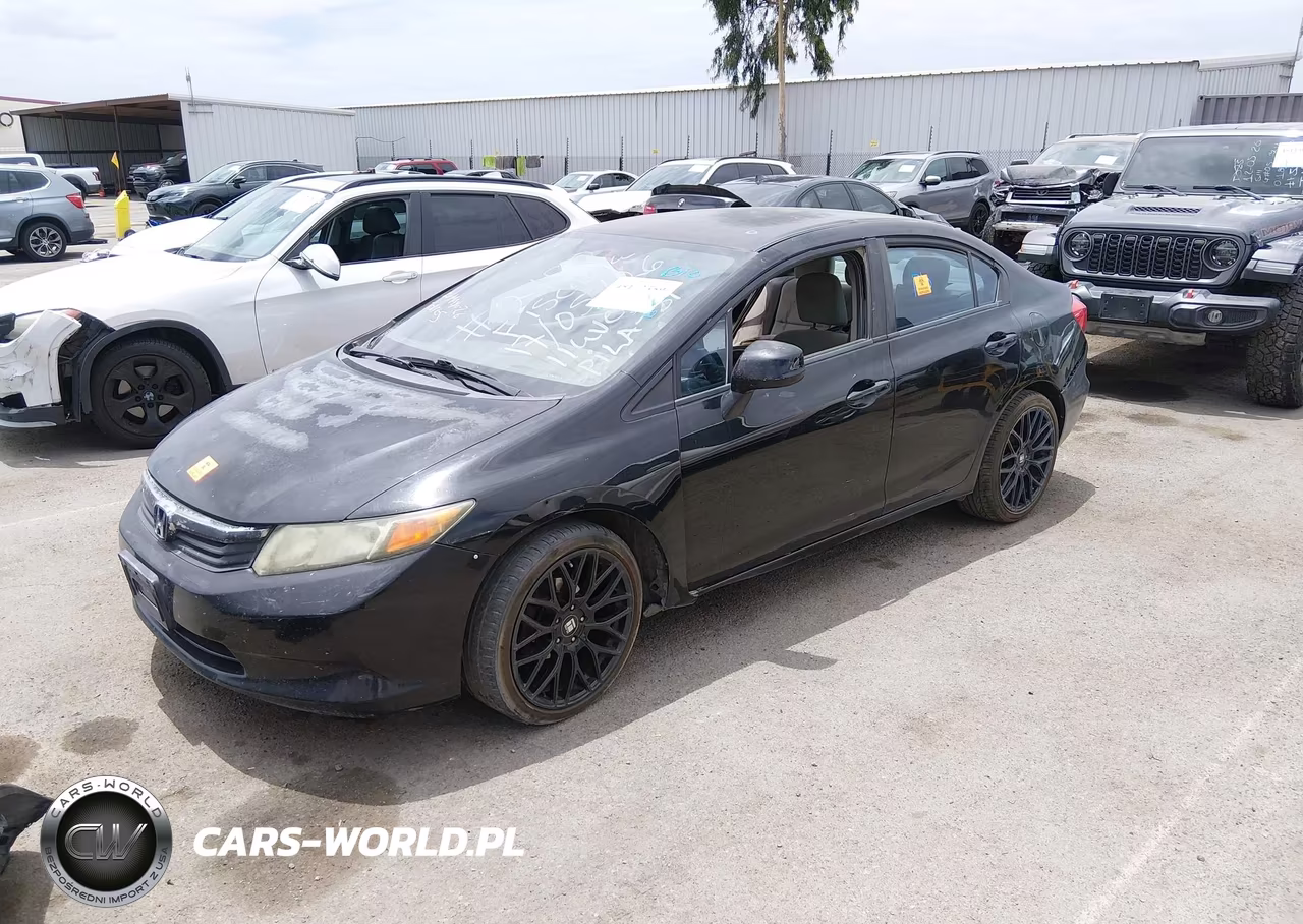 2012 Honda Civic Lx VIN:19XFB2F52CE302890 - 2