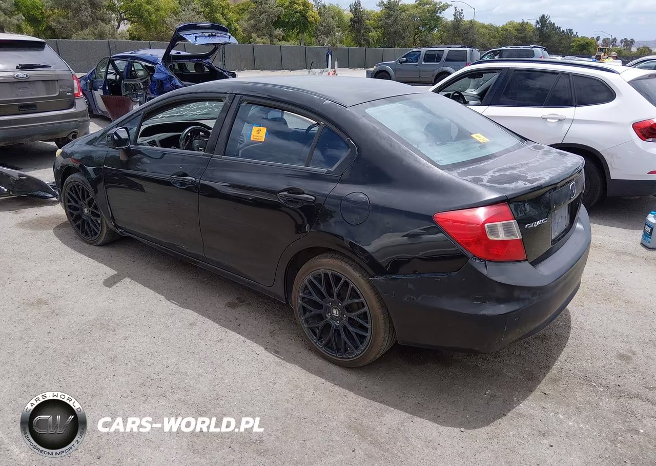 2012 Honda Civic Lx VIN:19XFB2F52CE302890 - 3