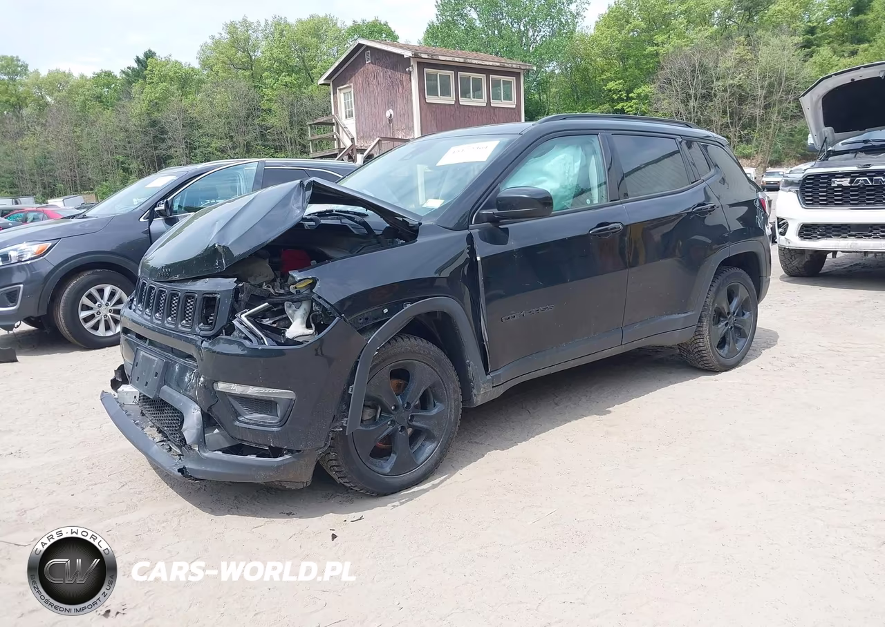 2019 Jeep Compass Altitude 4X4 VIN:3C4NJDBB2KT817176 - 2