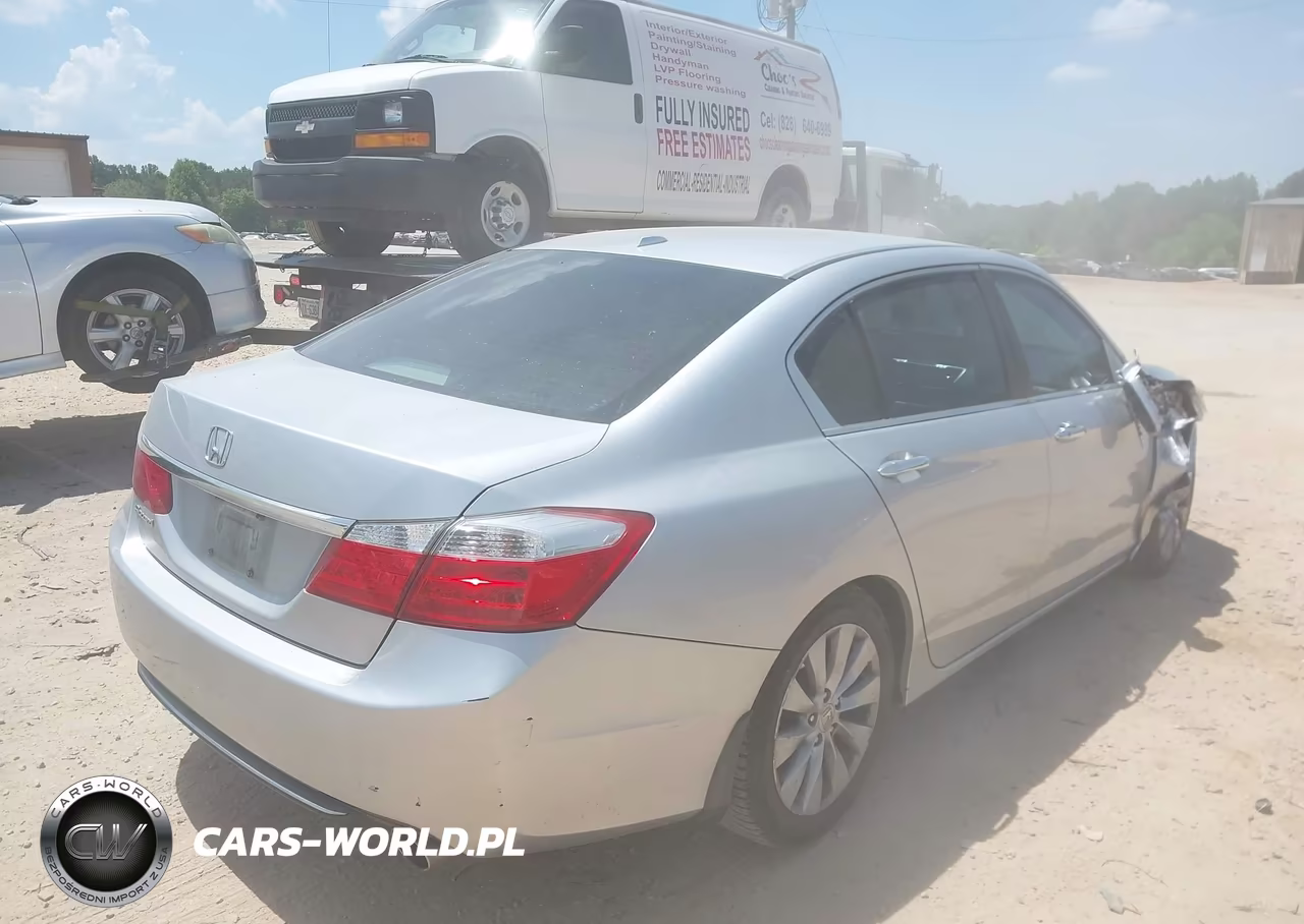 2013 Honda Accord Ex-L VIN:1HGCR2F82DA031859 - 4