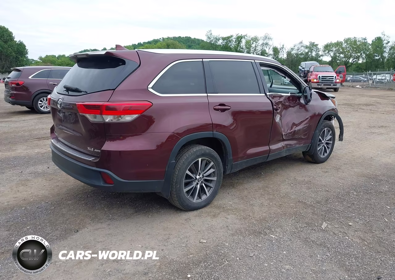 2019 Toyota Highlander Xle VIN:5TDJZRFH4KS985897 - 4
