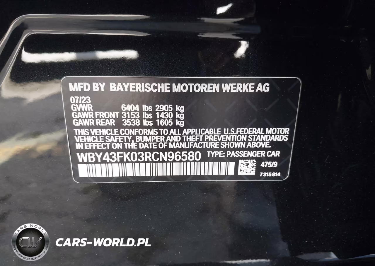 2024 BMW I5 M60 VIN:WBY43FK03RCN96580 - 9