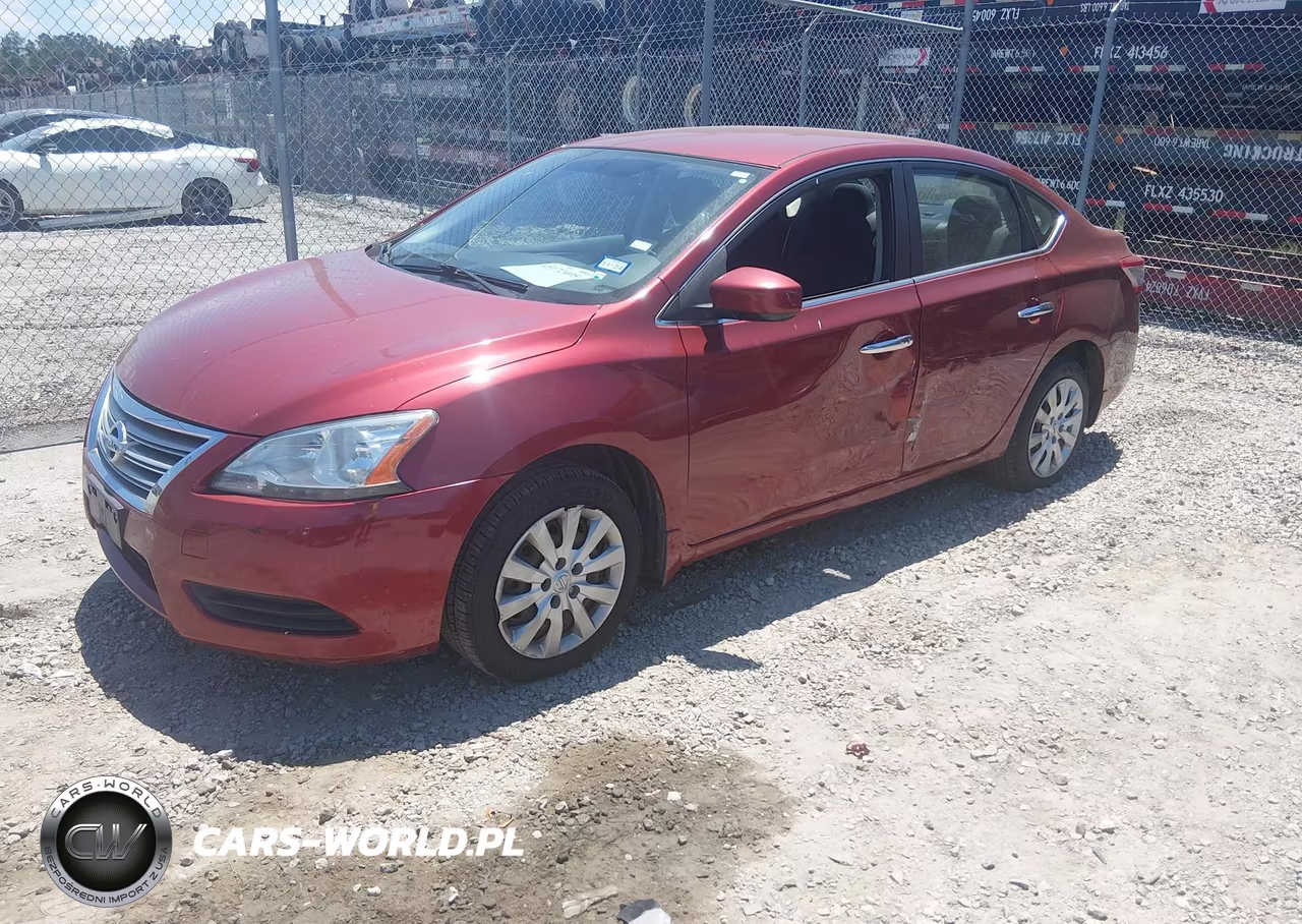 2015 Nissan Sentra Sv VIN:3N1AB7AP4FL681510 - 2