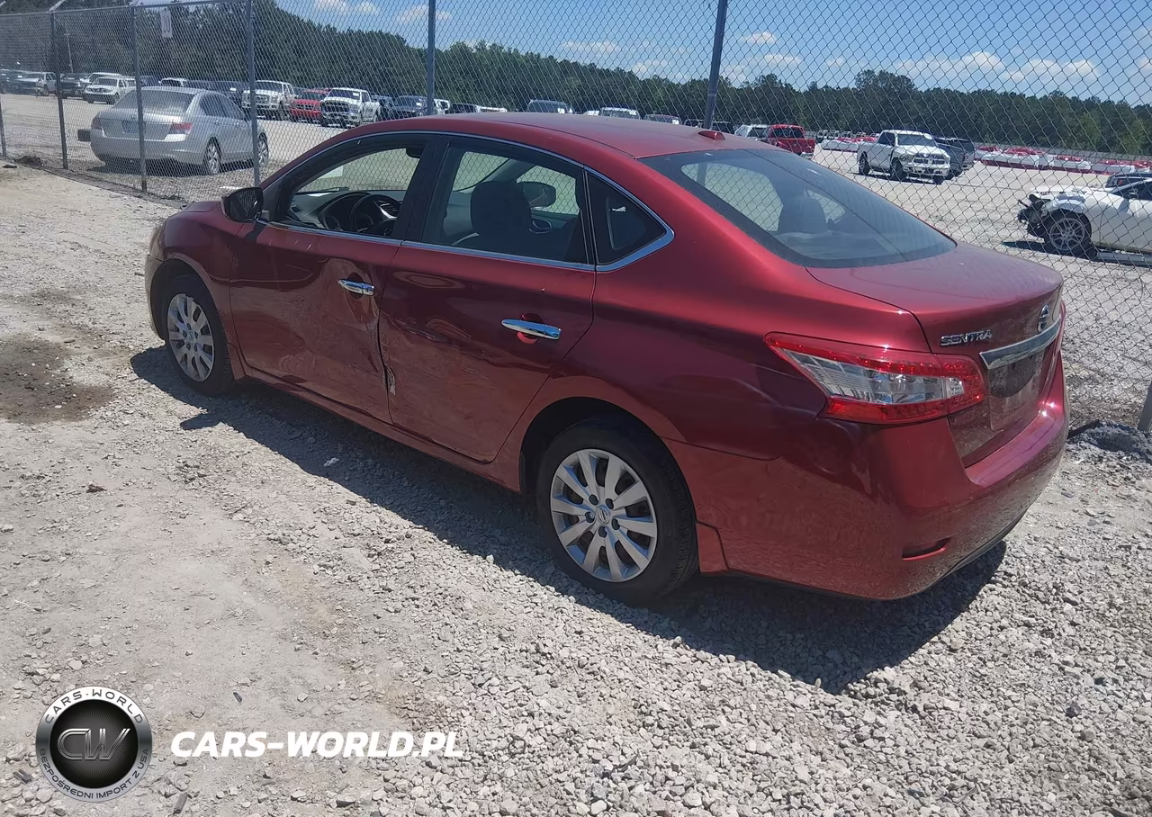 2015 Nissan Sentra Sv VIN:3N1AB7AP4FL681510 - 3