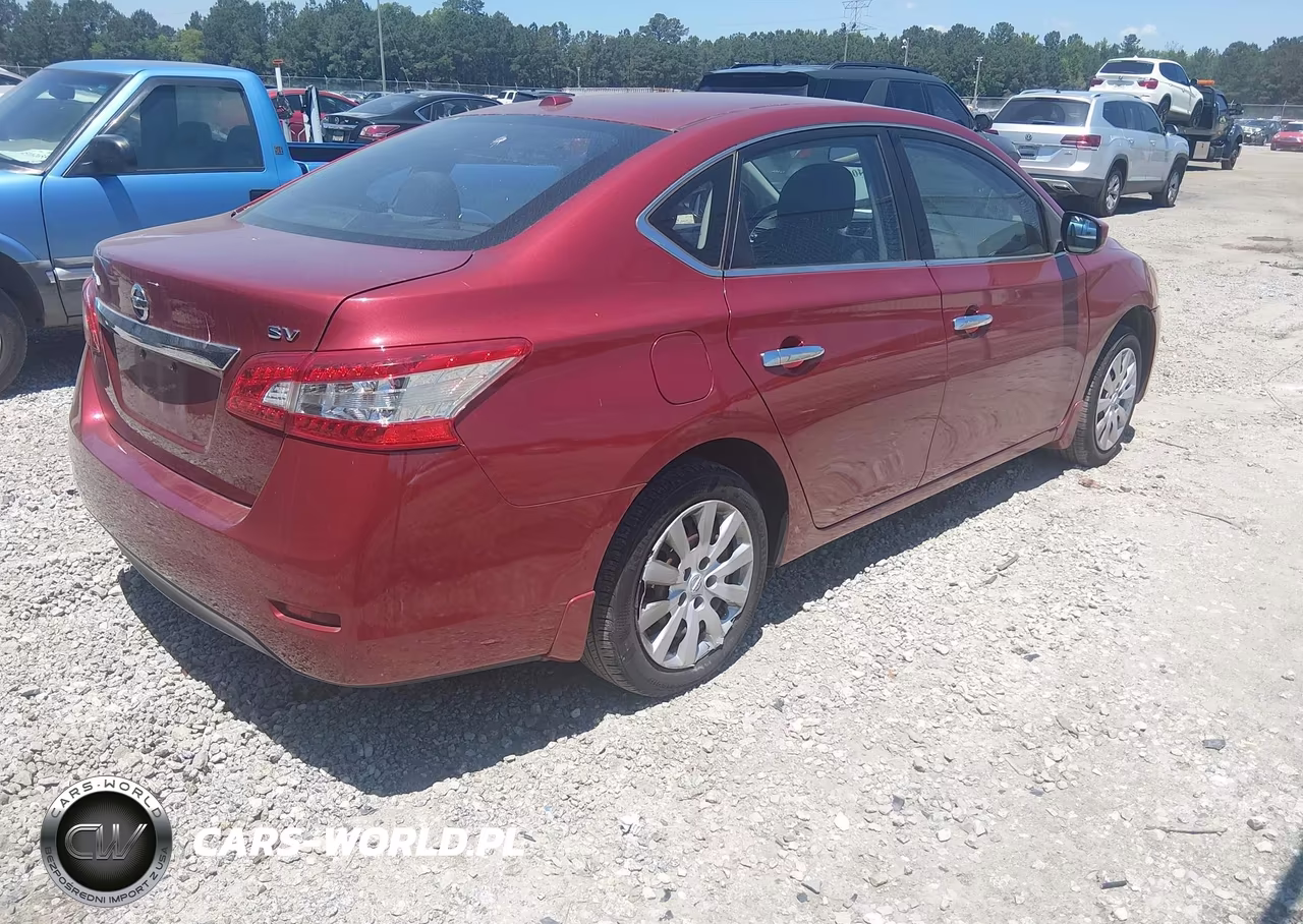 2015 Nissan Sentra Sv VIN:3N1AB7AP4FL681510 - 4