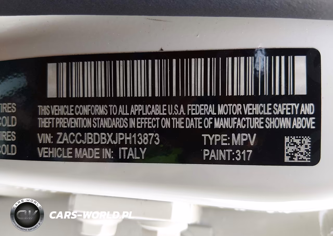 2018 Jeep Renegade Limited 4X4 VIN:ZACCJBDBXJPH13873 - 9