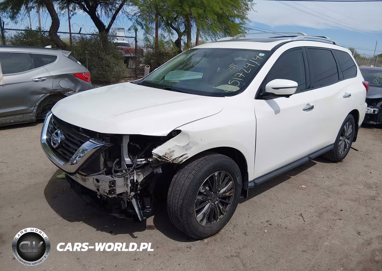 2017 Nissan Pathfinder Sl VIN:5N1DR2MN0HC907328 - 2