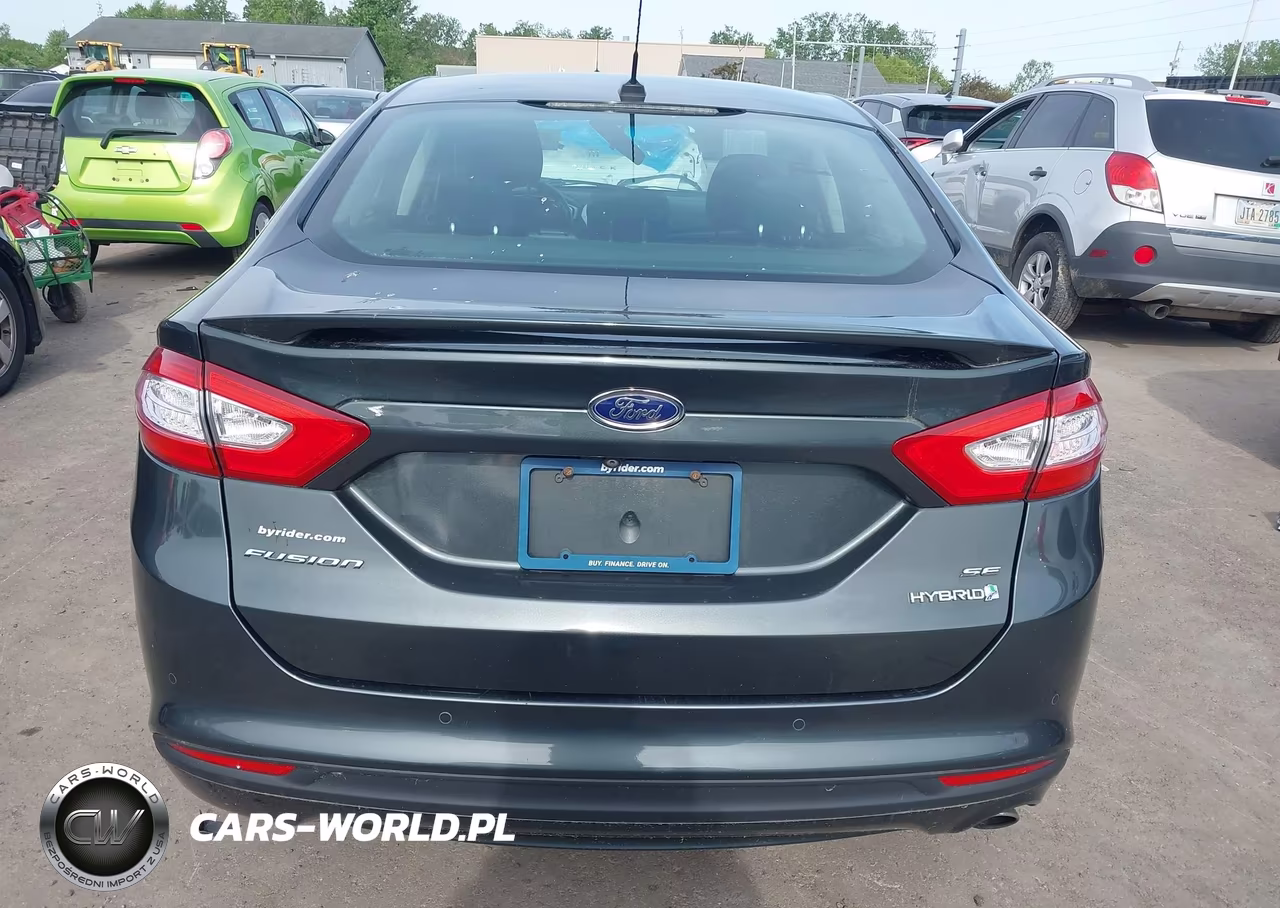 2015 Ford Fusion Hybrid Se VIN:3FA6P0LUXFR221995 - 16