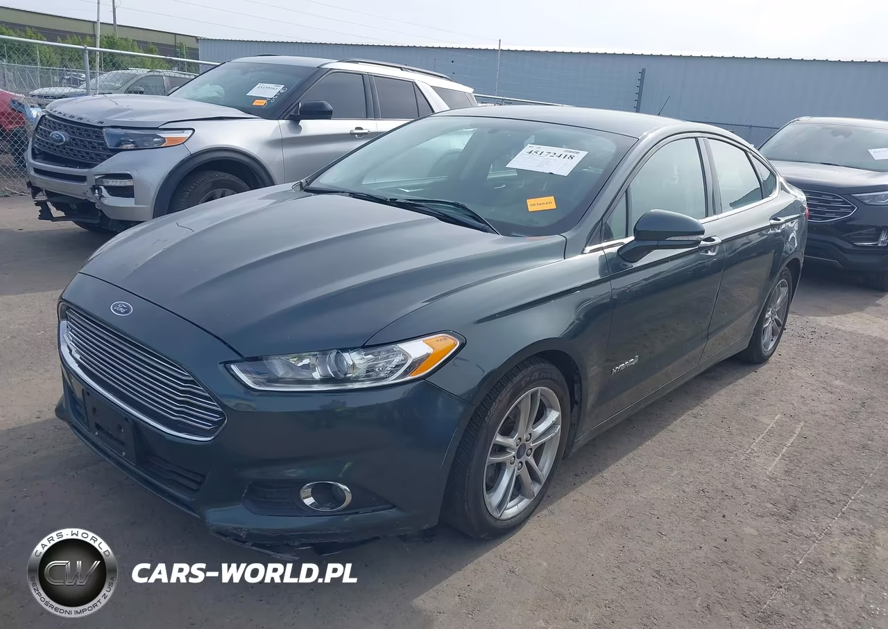 2015 Ford Fusion Hybrid Se VIN:3FA6P0LUXFR221995 - 2