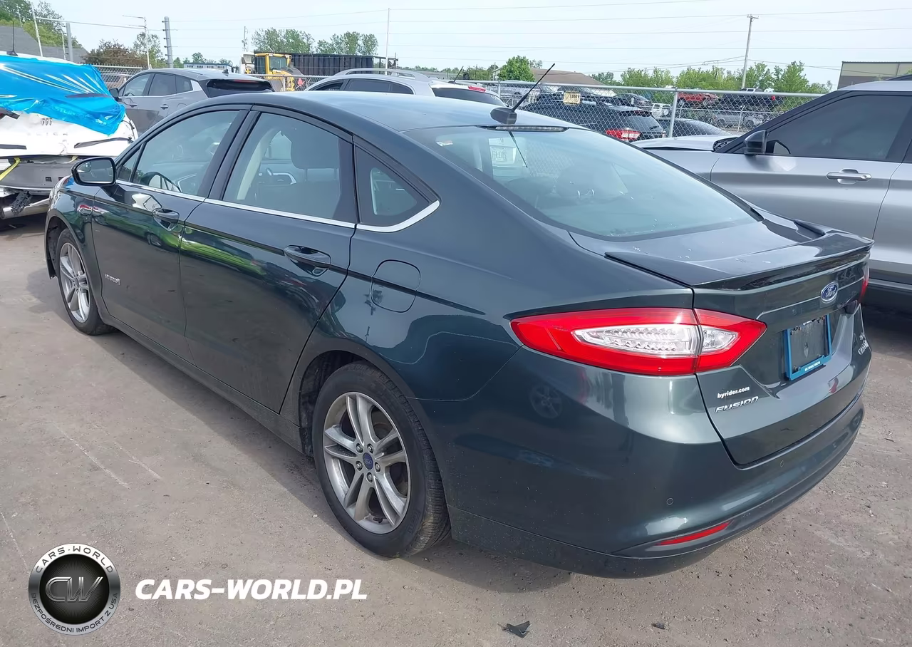 2015 Ford Fusion Hybrid Se VIN:3FA6P0LUXFR221995 - 3