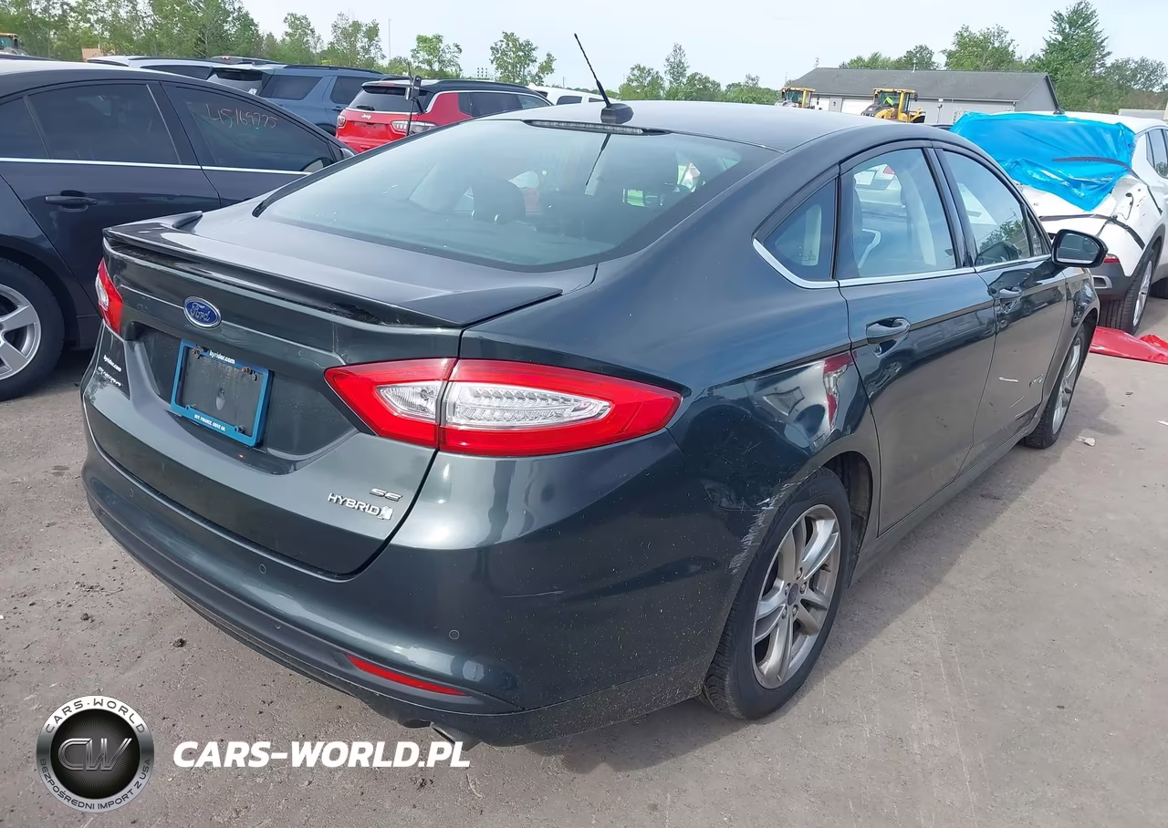 2015 Ford Fusion Hybrid Se VIN:3FA6P0LUXFR221995 - 4