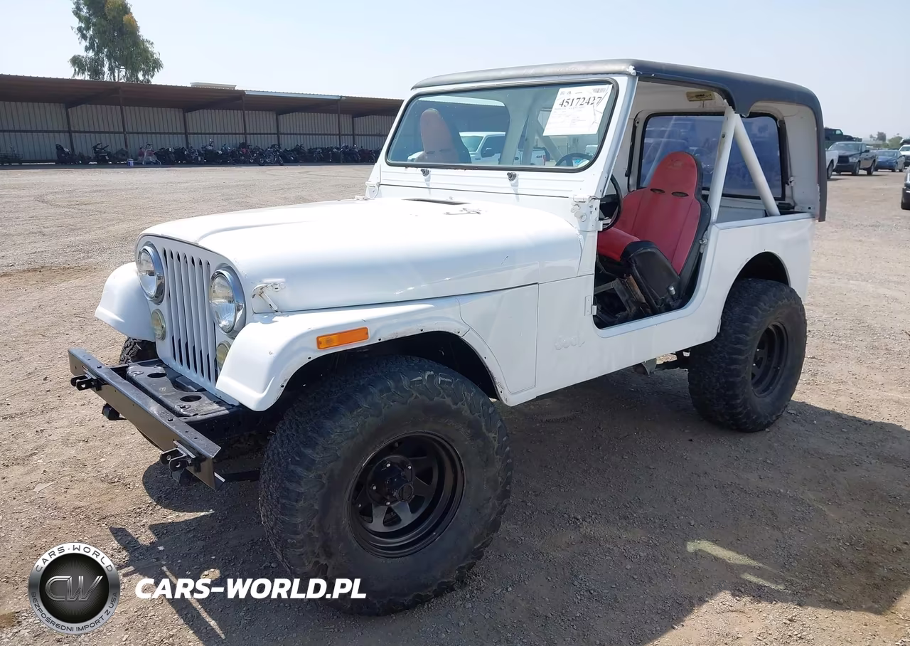 1986 Jeep Jeep Cj7 VIN:1JCUM87AXGT062483 - 2