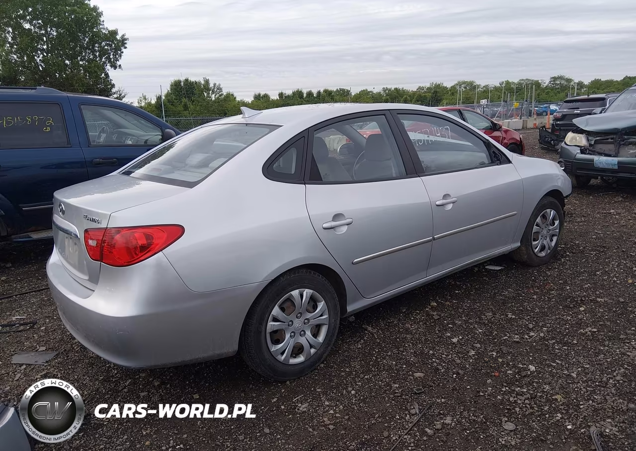 2010 Hyundai Elantra Blue VIN:KMHDU4AD4AU858334 - 4
