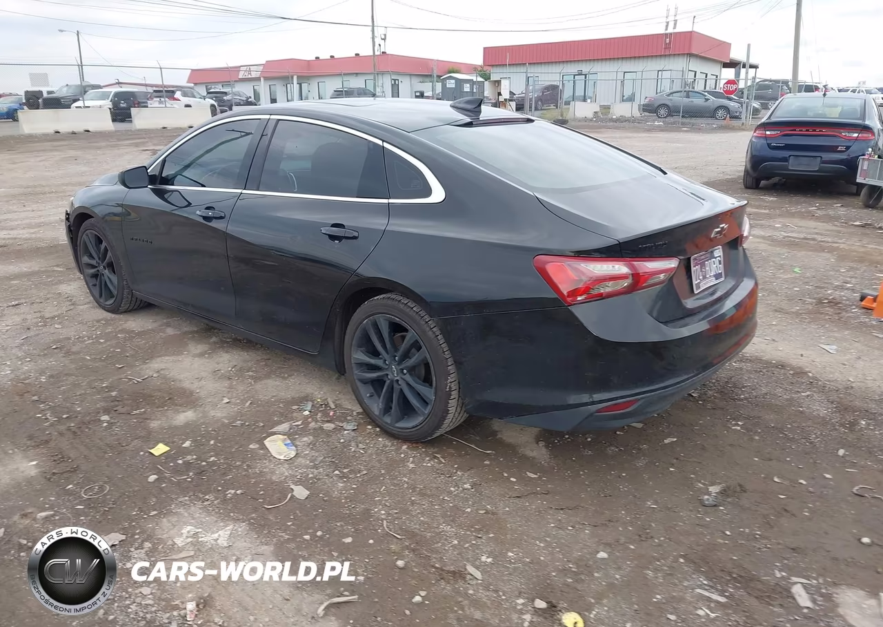 2021 Chevrolet Malibu Fwd Lt VIN:1G1ZD5ST2MF047722 - 3
