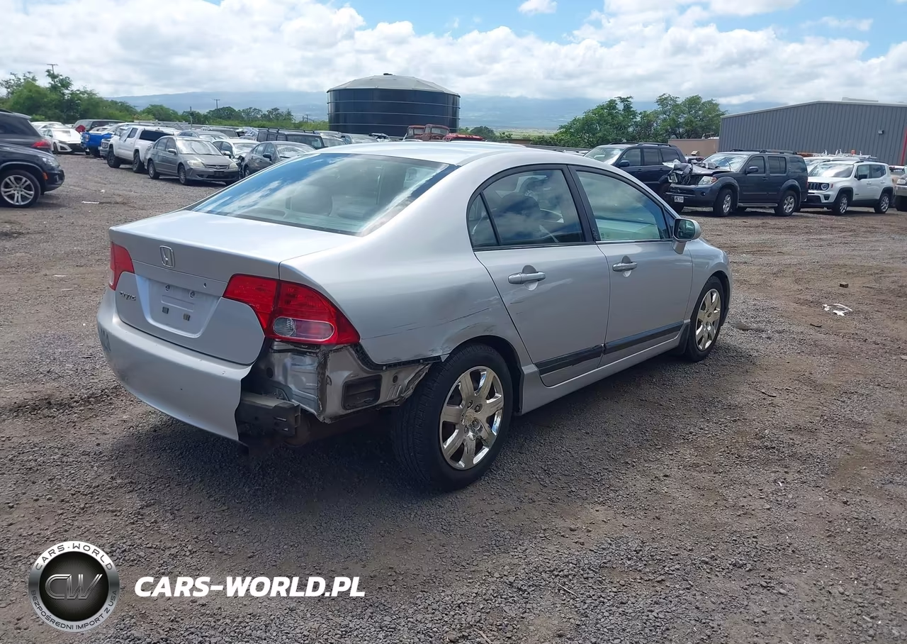 2007 Honda Civic Lx VIN:1HGFA16527L000415 - 4