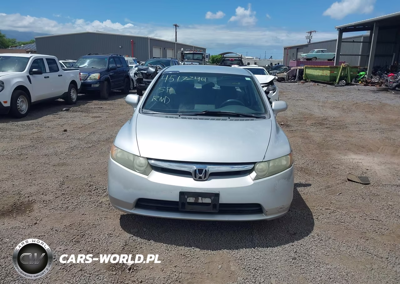 2007 Honda Civic Lx VIN:1HGFA16527L000415 - 6