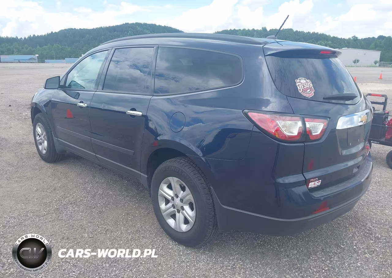 2015 Chevrolet Traverse Ls VIN:1GNKVFED9FJ109107 - 3