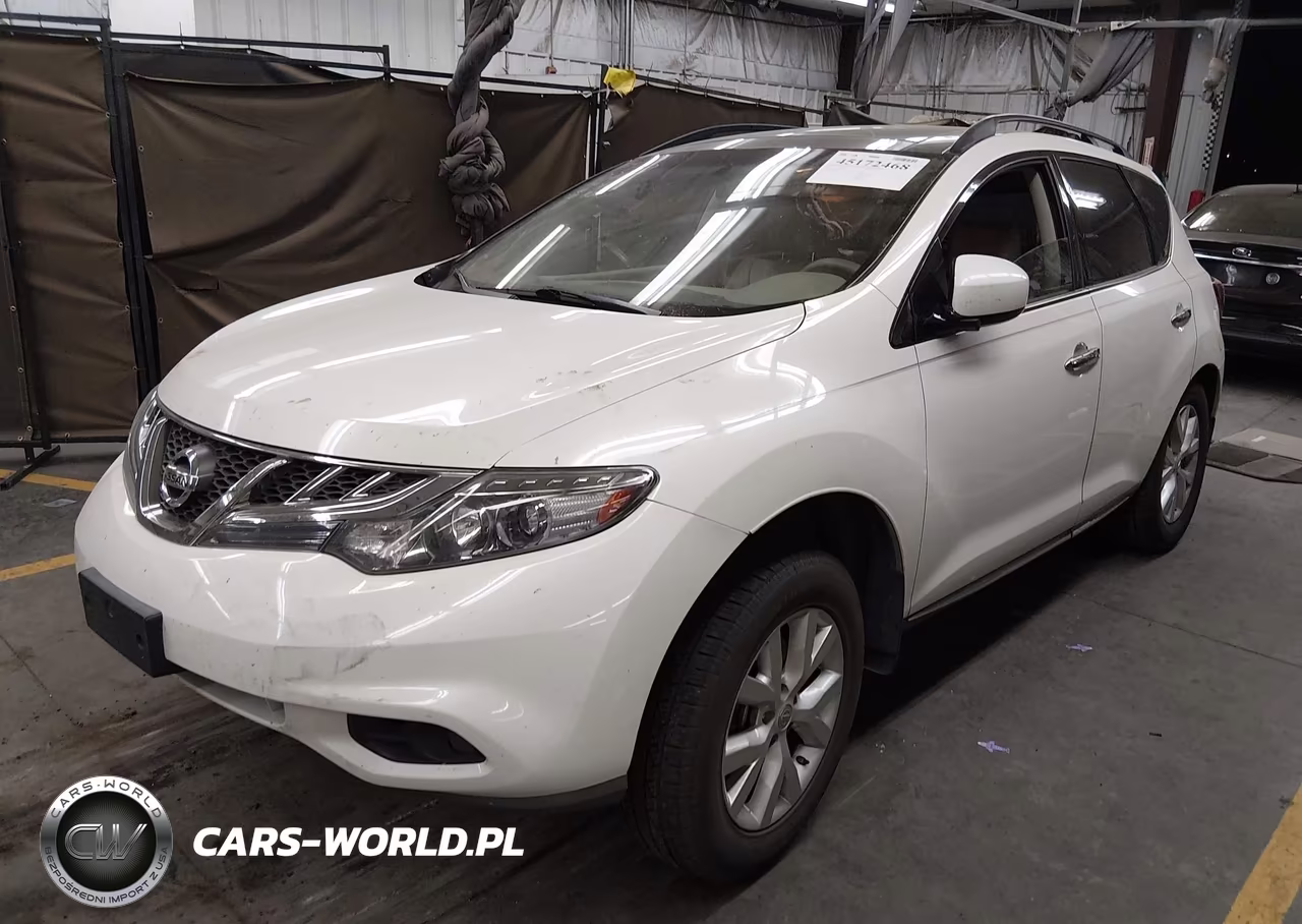 2011 Nissan Murano Sv VIN:JN8AZ1MW9BW182364 - 2