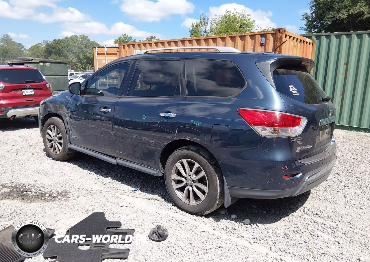 2015 Nissan Pathfinder Sv VIN:5N1AR2MN0FC692727 - 3