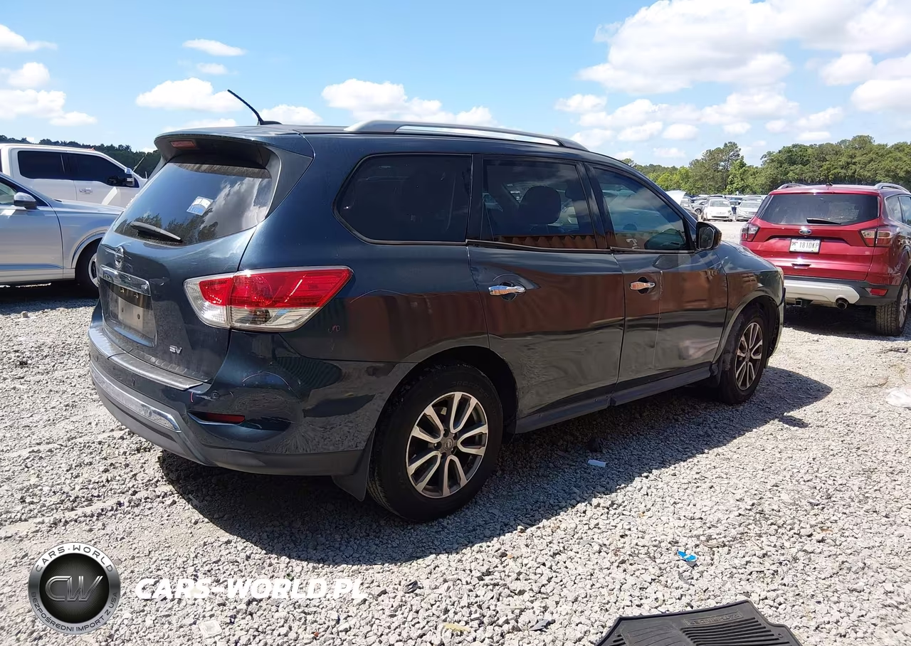 2015 Nissan Pathfinder Sv VIN:5N1AR2MN0FC692727 - 4