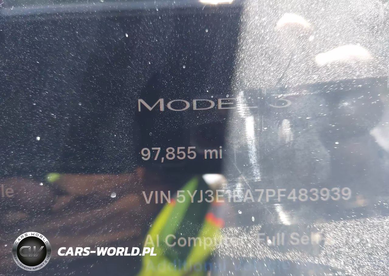 2023 Tesla Model 3 Rear-Wheel Drive VIN:5YJ3E1EA7PF483939 - 16
