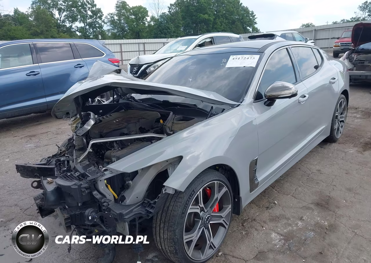 2021 Kia Stinger Gt2 VIN:KNAE55LC5M6087646 - 2