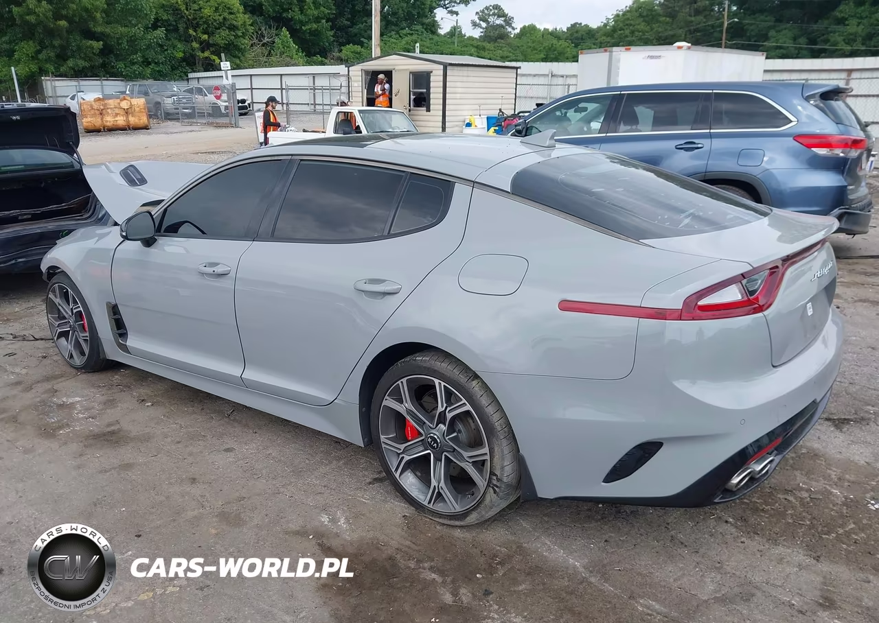 2021 Kia Stinger Gt2 VIN:KNAE55LC5M6087646 - 3
