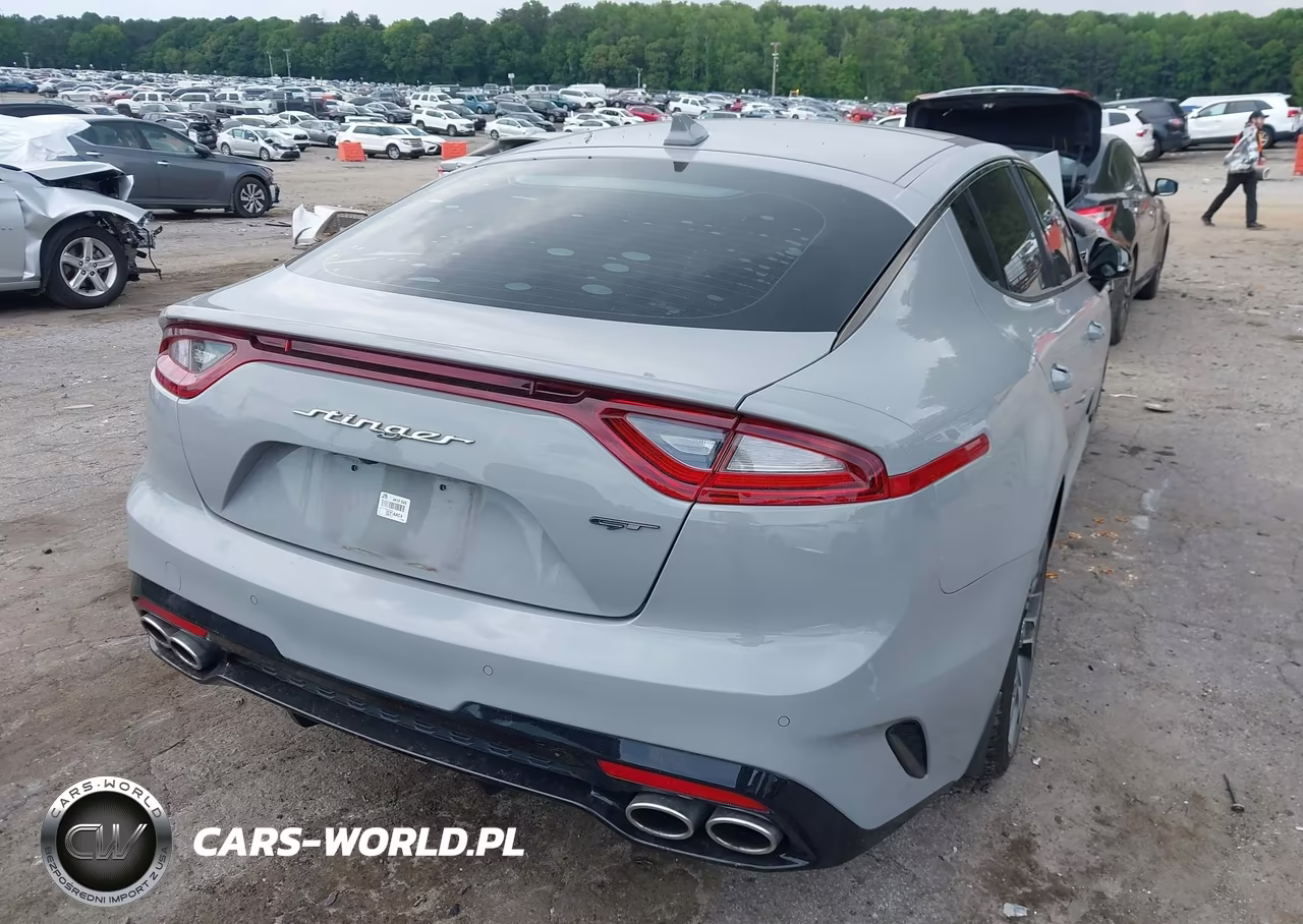2021 Kia Stinger Gt2 VIN:KNAE55LC5M6087646 - 4