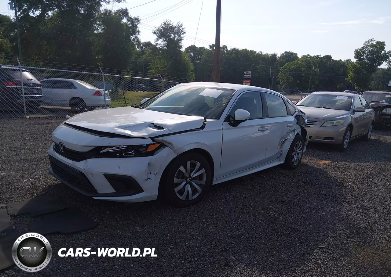 2022 Honda Civic Lx VIN:2HGFE2F29NH507306 - 2