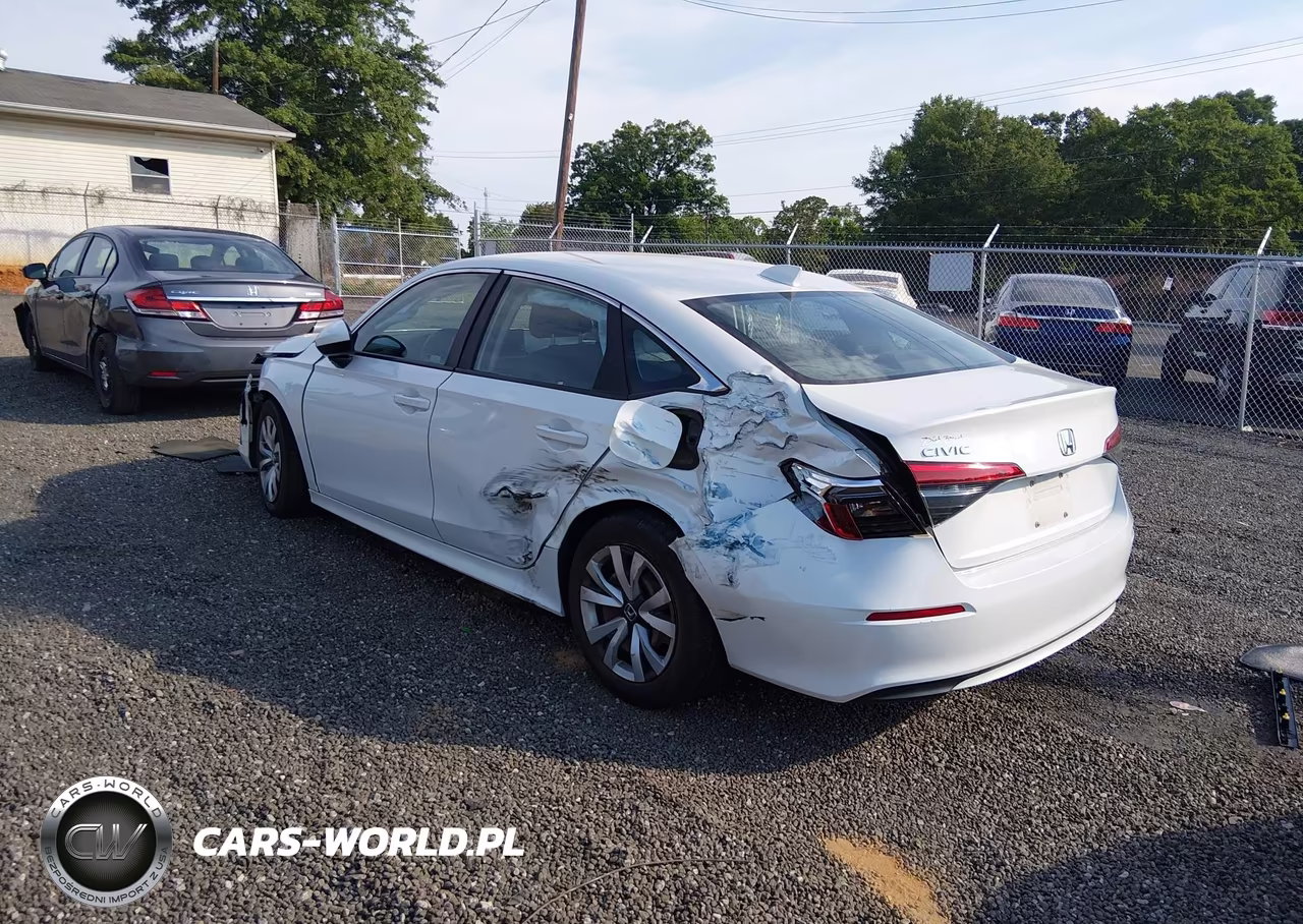 2022 Honda Civic Lx VIN:2HGFE2F29NH507306 - 3