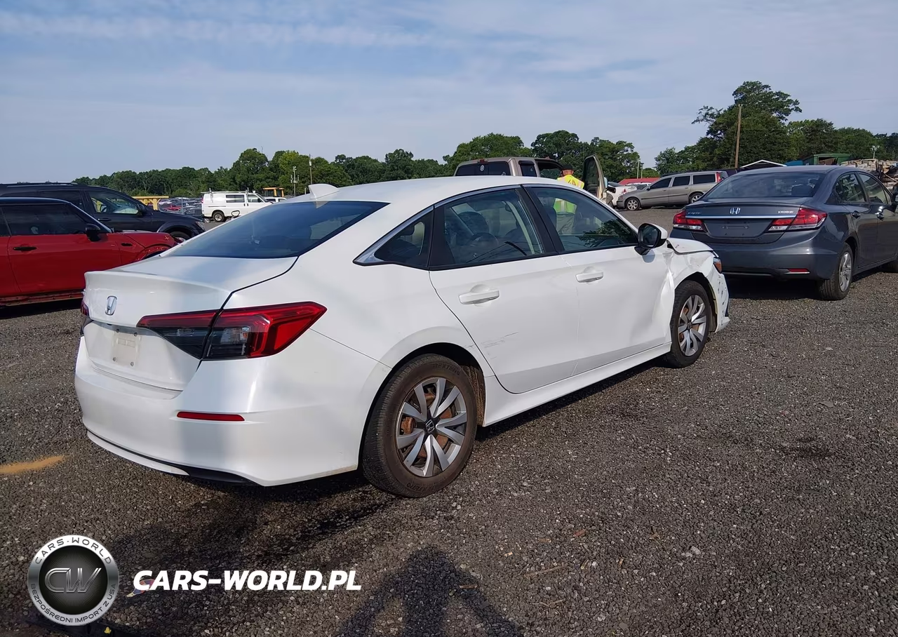 2022 Honda Civic Lx VIN:2HGFE2F29NH507306 - 4