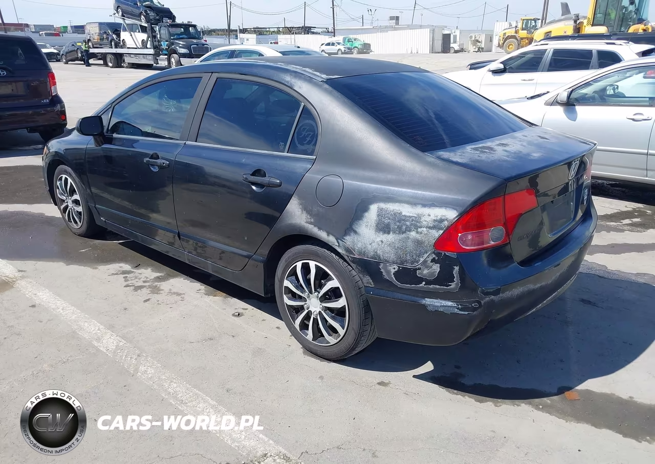 2007 Honda Civic Lx VIN:JHMFA16527S004452 - 3