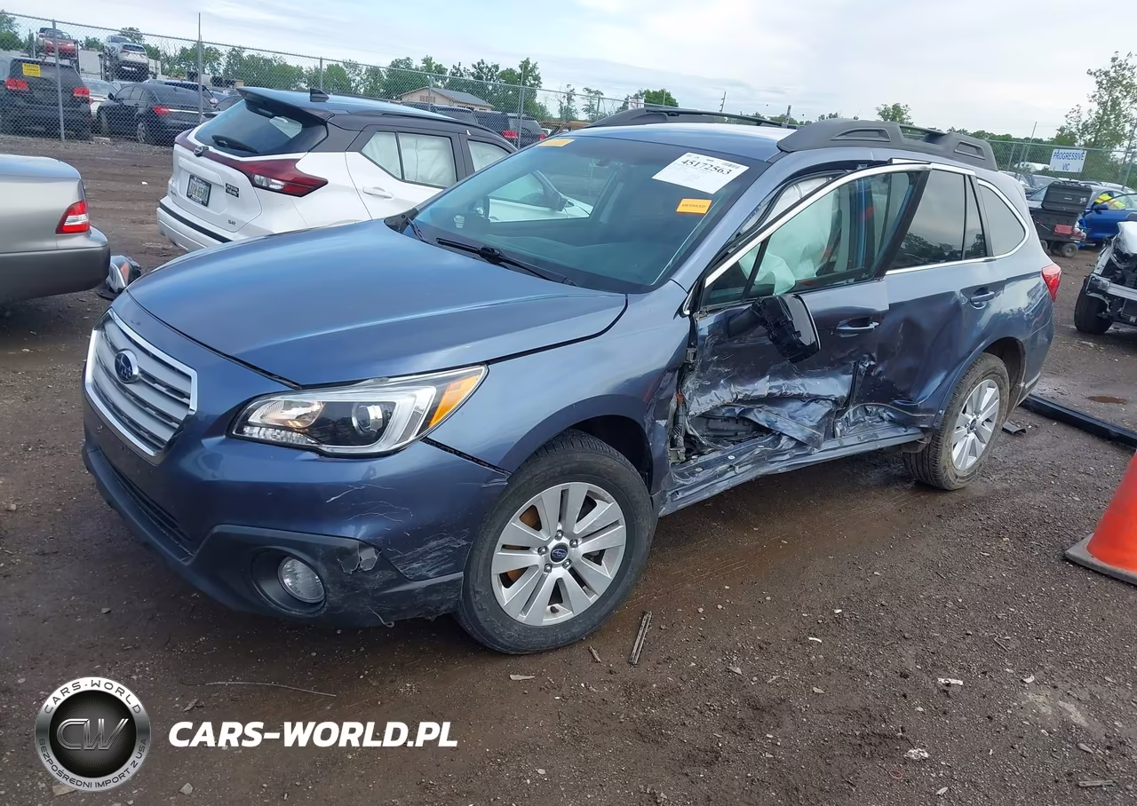 2015 Subaru Outback 2.5I Premium VIN:4S4BSBCC9F3343462 - 2