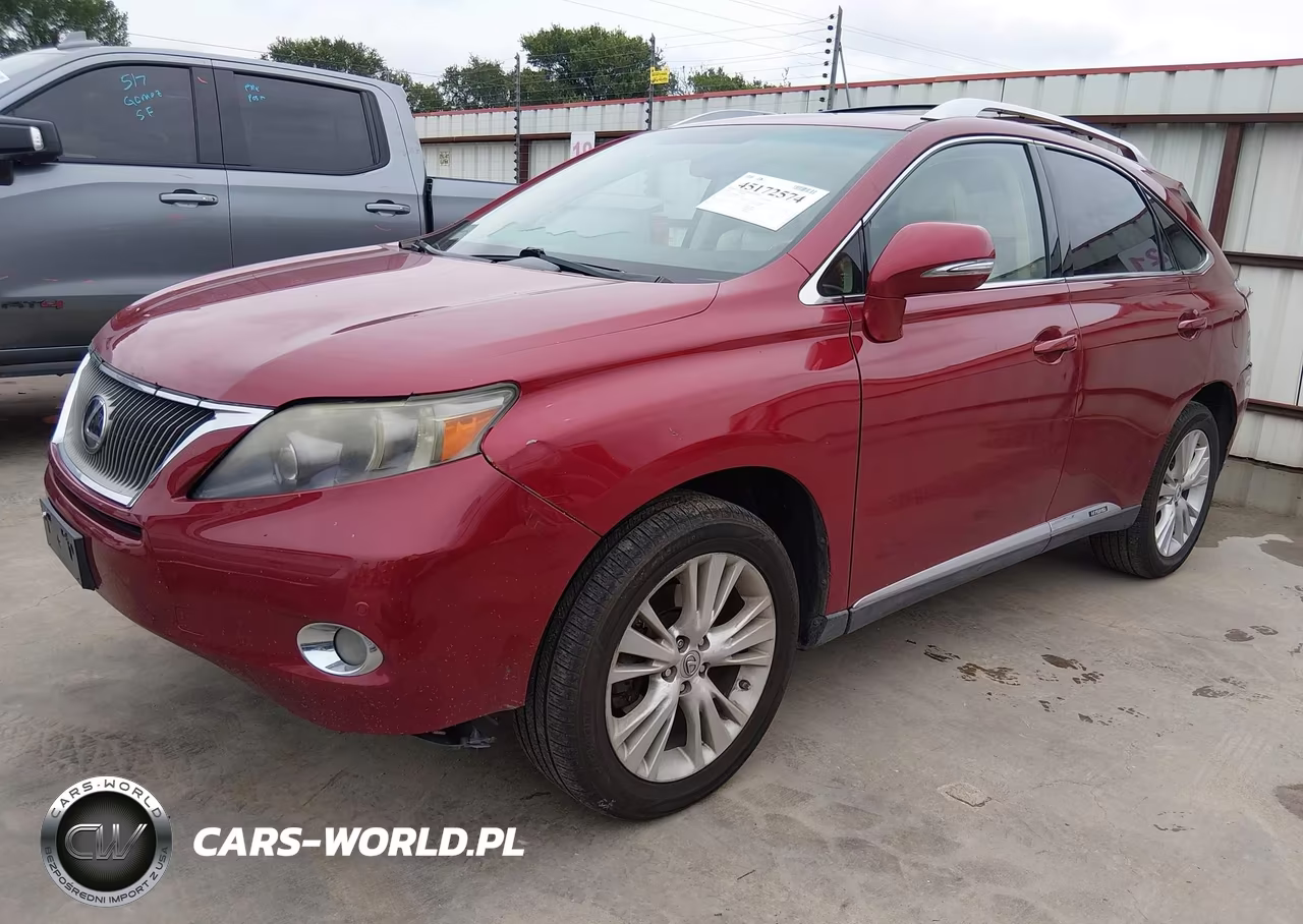 2011 Lexus Rx 450H VIN:JTJZB1BA2B2404712 - 2