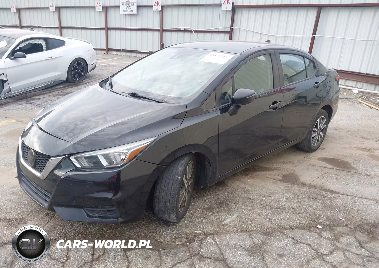 2021 Nissan Versa Sv Xtronic Cvt VIN:3N1CN8EV7ML853671 - 2