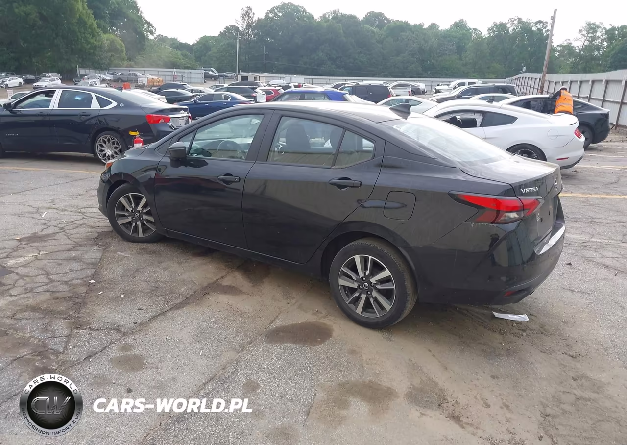 2021 Nissan Versa Sv Xtronic Cvt VIN:3N1CN8EV7ML853671 - 3