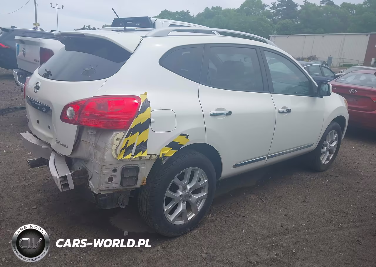 2012 Nissan Rogue Sv VIN:JN8AS5MV9CW356647 - 4