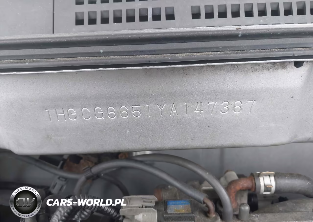 2000 Honda Accord 2.3 Lx VIN:1HGCG6651YA147367 - 9