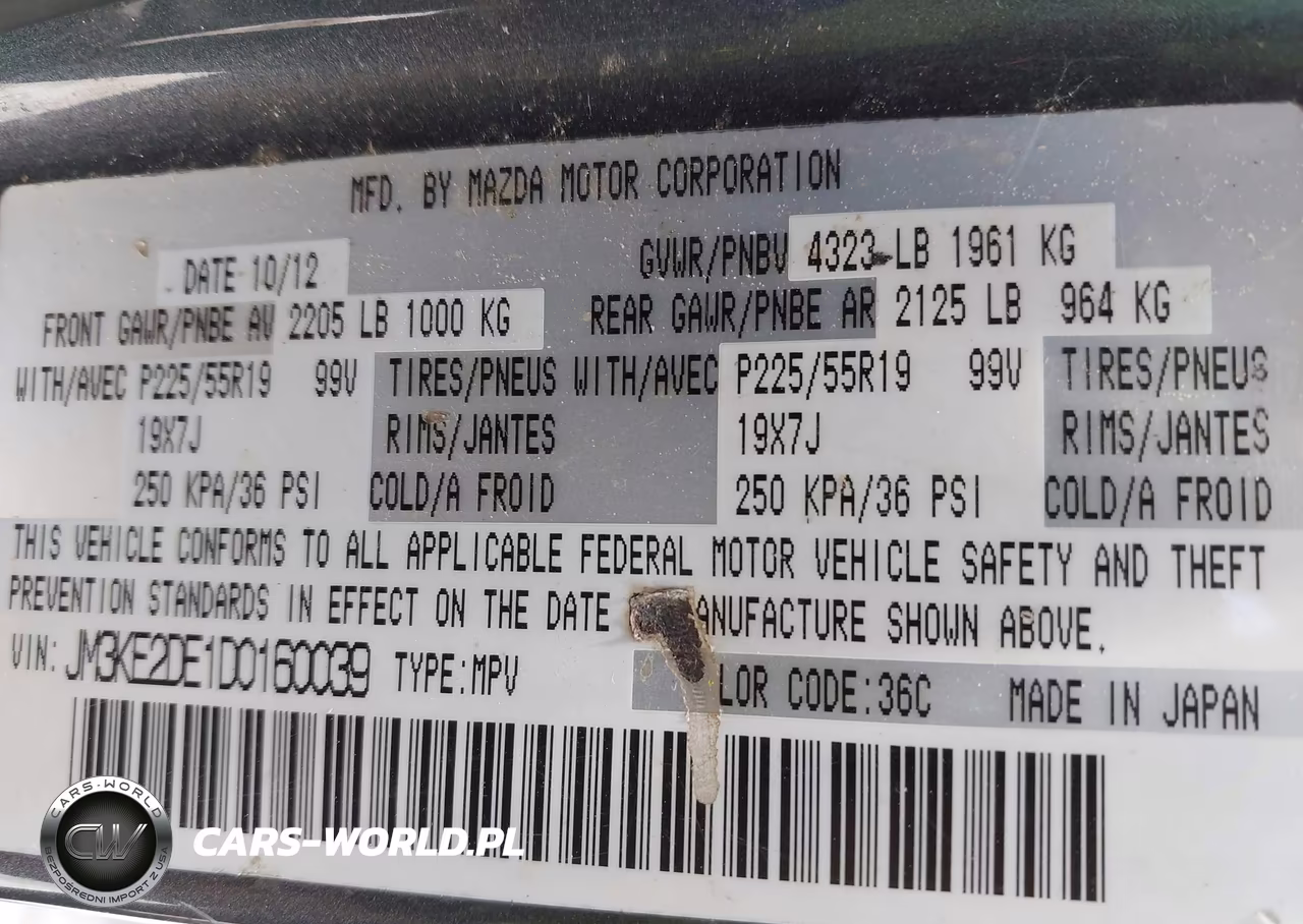 2013 Mazda Cx-5 Grand Touring VIN:JM3KE2DE1D0160039 - 9